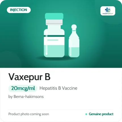 Vaxepur B 20mcg/ml Injection
