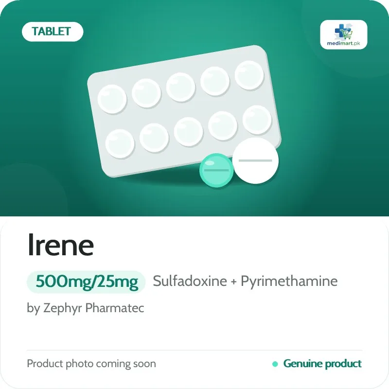 Irene 500mg/25mg Tablet