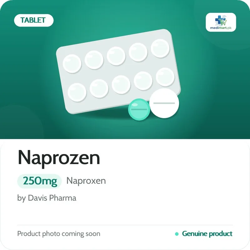 Naprozen 250mg Tablet