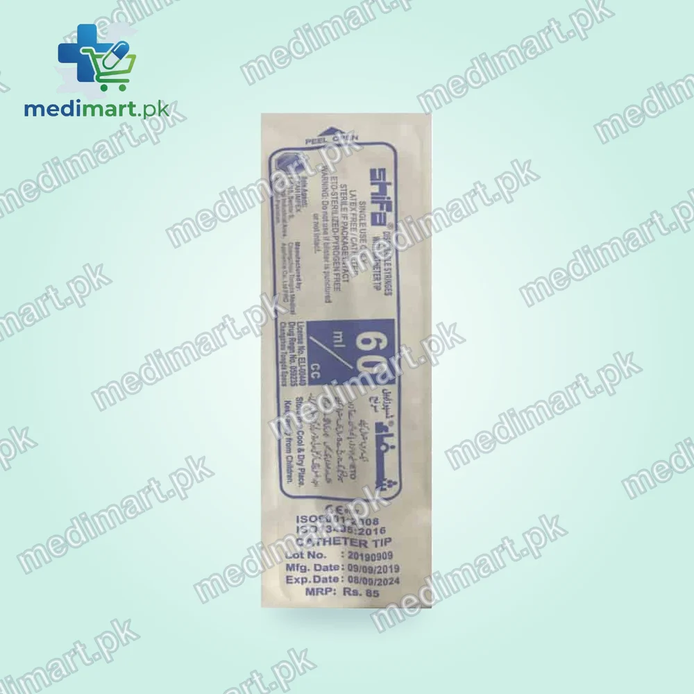 60cc Syringe Shifa 60cc Syringe Shifa