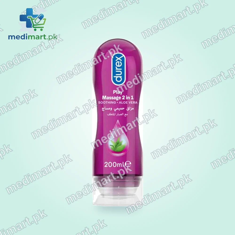 DUREX MASSAGE 2 IN 1 SOOTHING – ALOEVERA 200ML DUREX MASSAGE 2 IN 1 SOOTHING – ALOEVERA 200ML