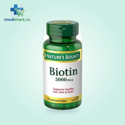 Nature’s Bounty Biotin 5000mcg
