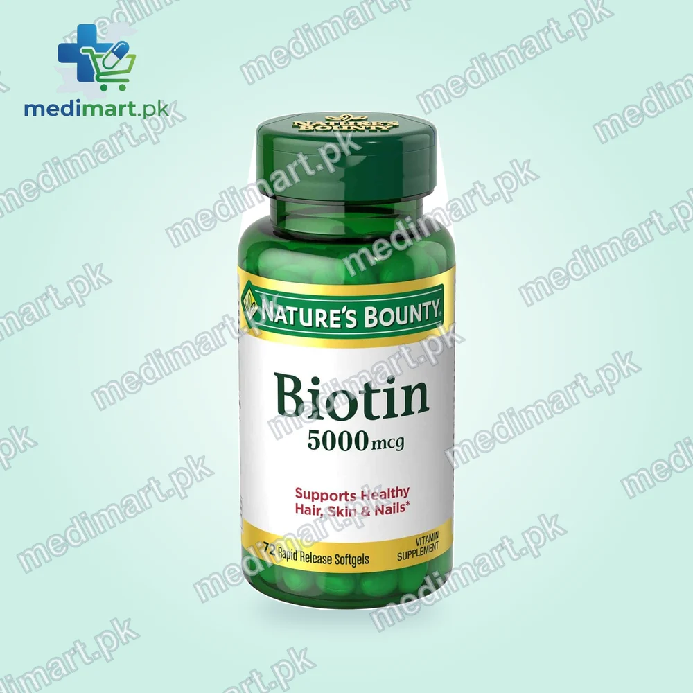 Nature’s Bounty Biotin 5000mcg