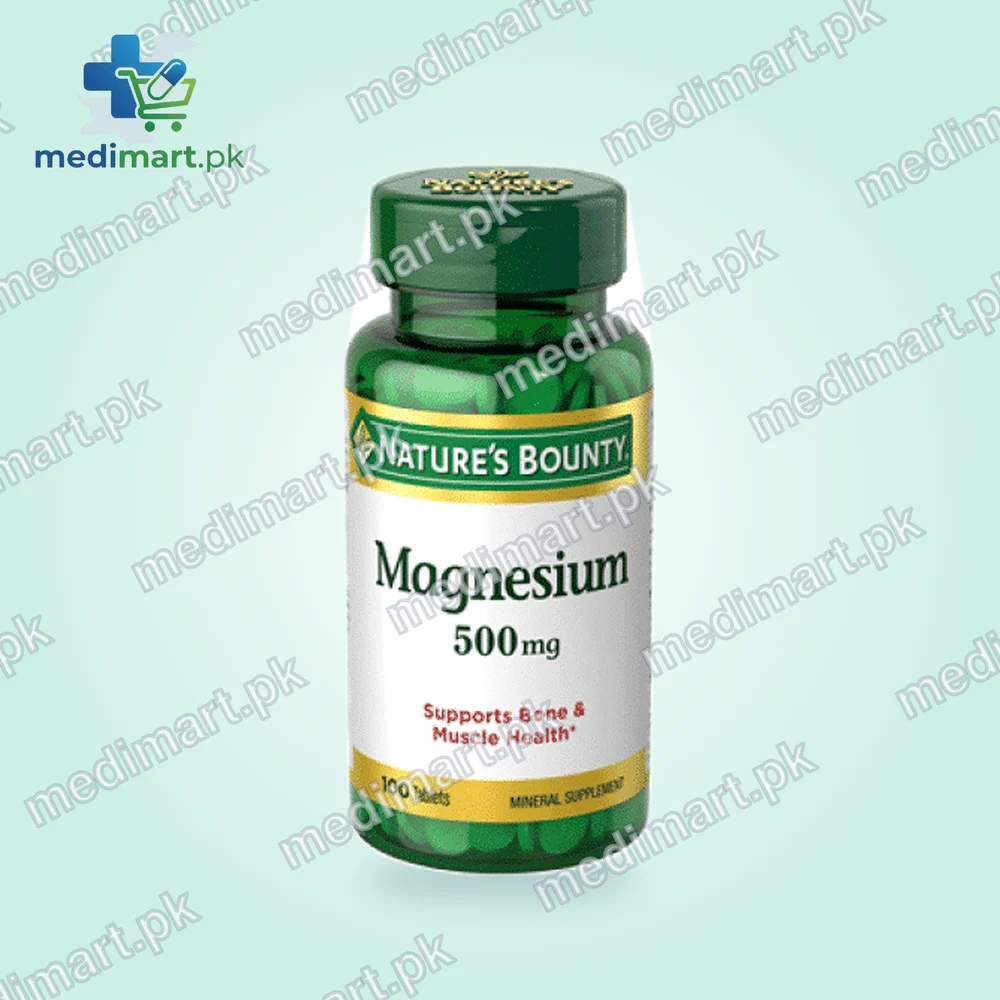 Nature’s Bounty Magnesium 500mg Nature’s Bounty Magnesium 500mg
