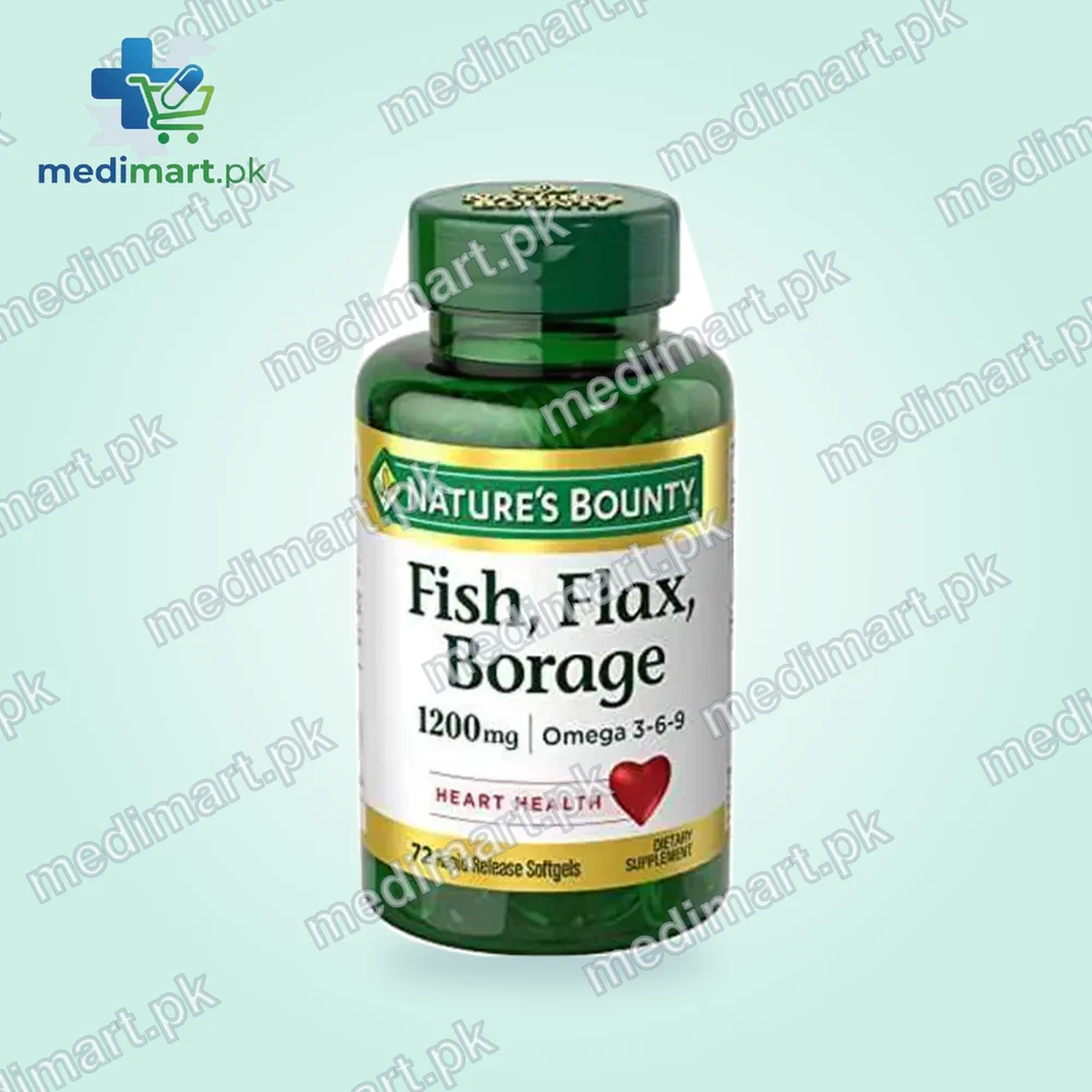 Nature’s Bounty Fish Oil 1000mg+Omega 3