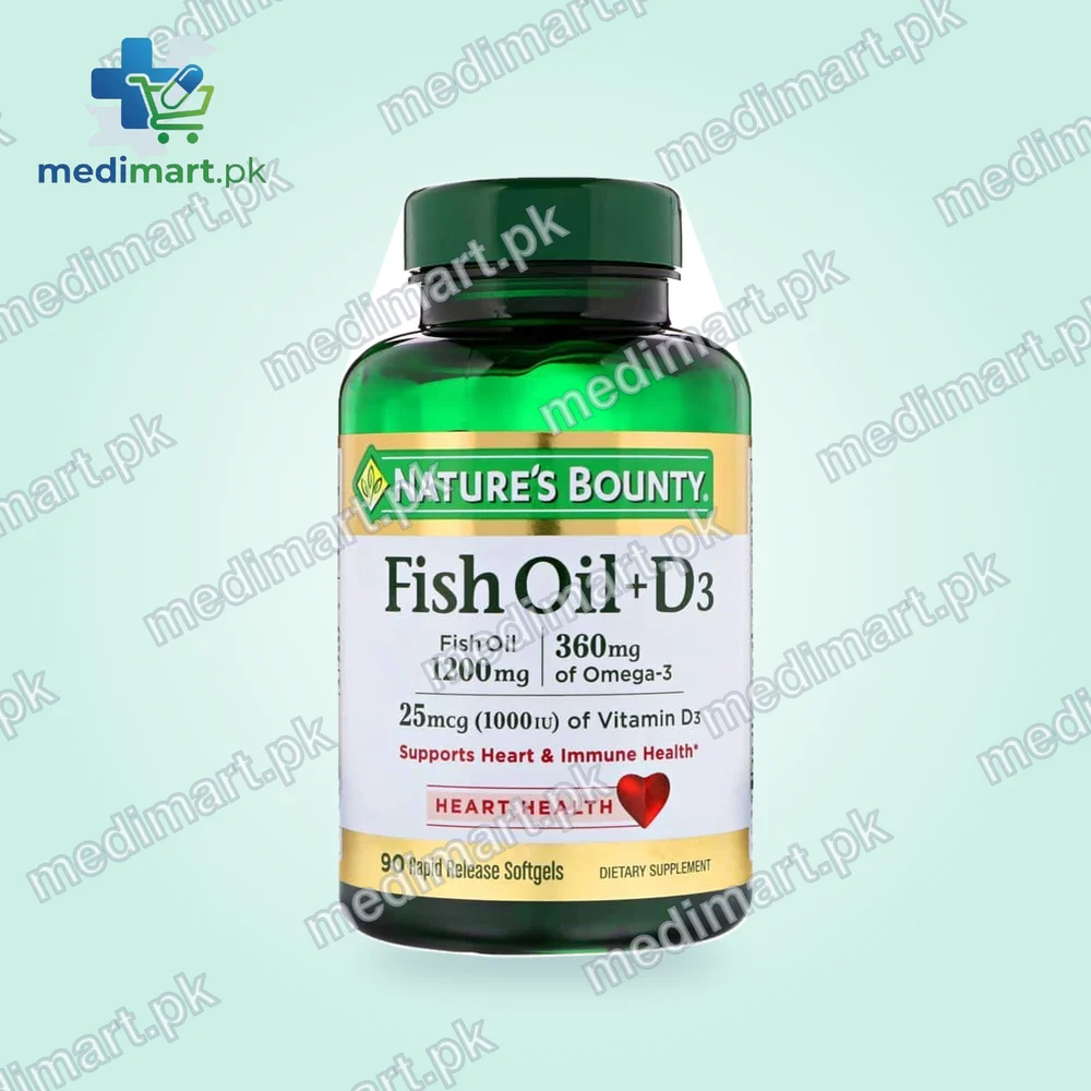 Nature’s Bounty Fish Oil 1200mg+D3