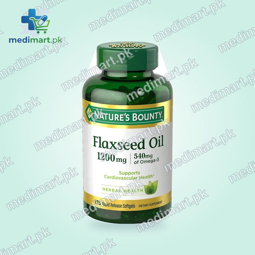 Nature’s Bounty Flaxseed Oil 1200mg Nature’s Bounty Flaxseed Oil 1200mg
