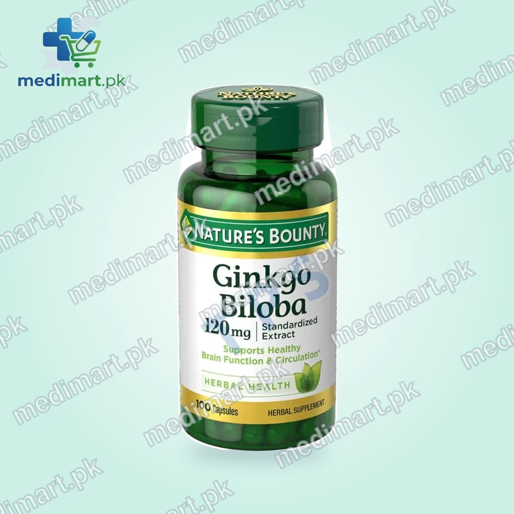 Nature’s Bounty Ginkgo Biloba 120mg Nature’s Bounty Ginkgo Biloba 120mg