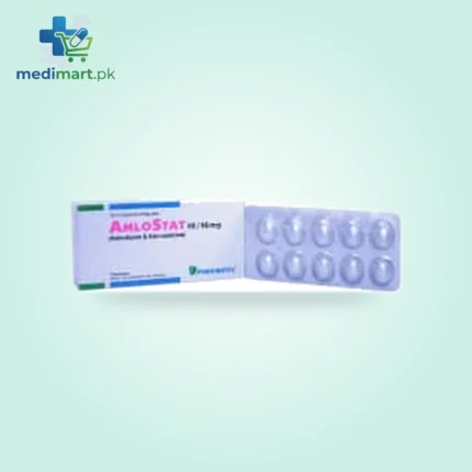 Amlostat 10/10mg Tablet