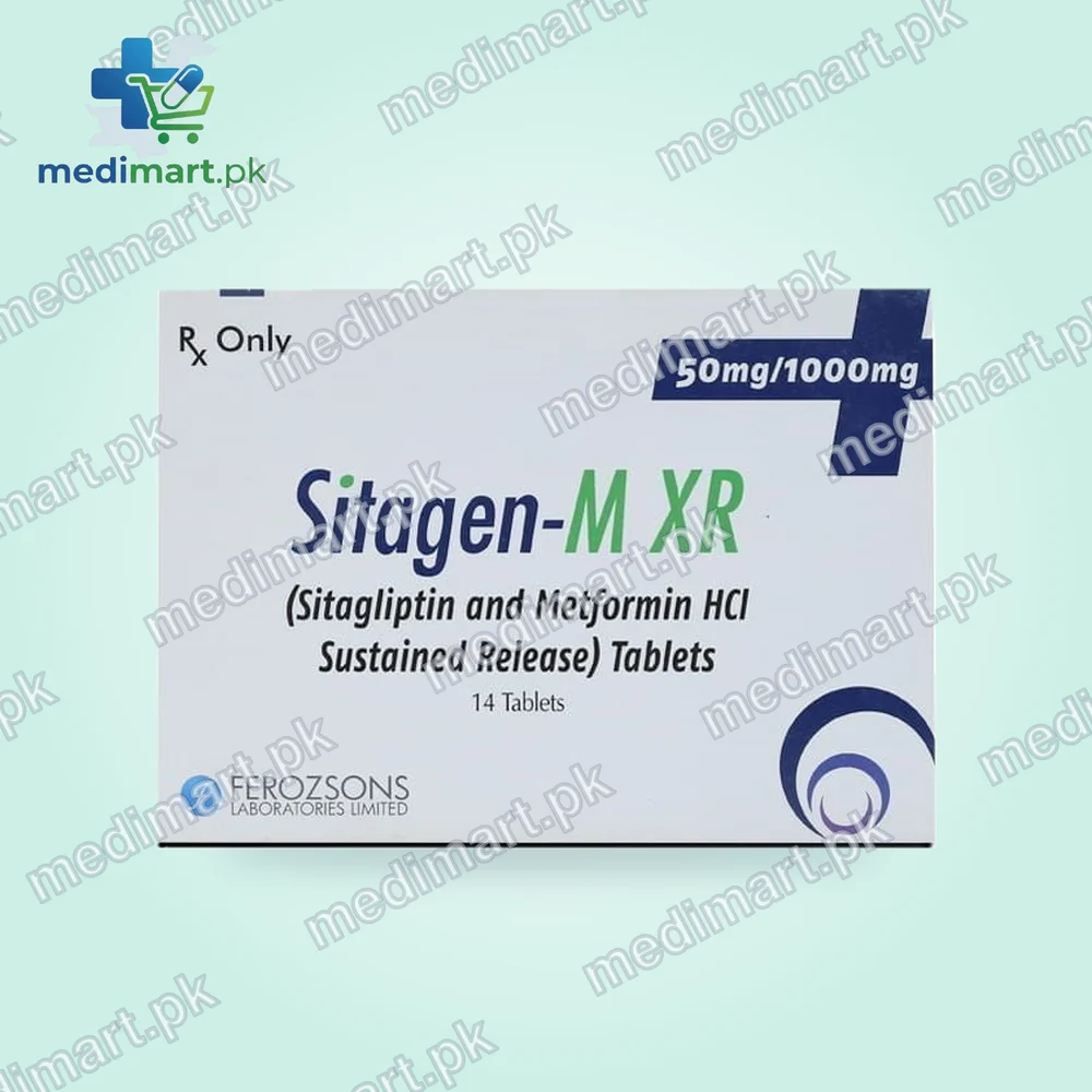 Sitagen-Mxr 50/1000mg Tablet