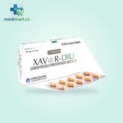 Xavor-Diu 50/12.5mg Tablet