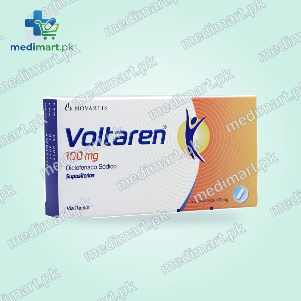 Voltral suppository 100mg