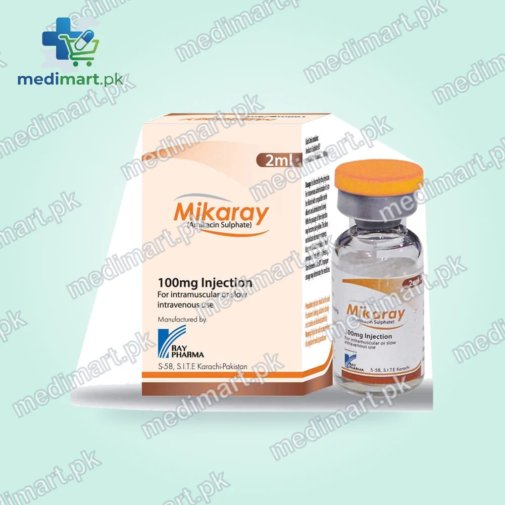 MIKARAY 100MG/2ML INJECTION MIKARAY 100MG/2ML INJECTION