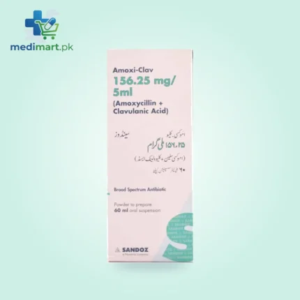 AMOXICLAVE 156.25MG/5ML SYRUP