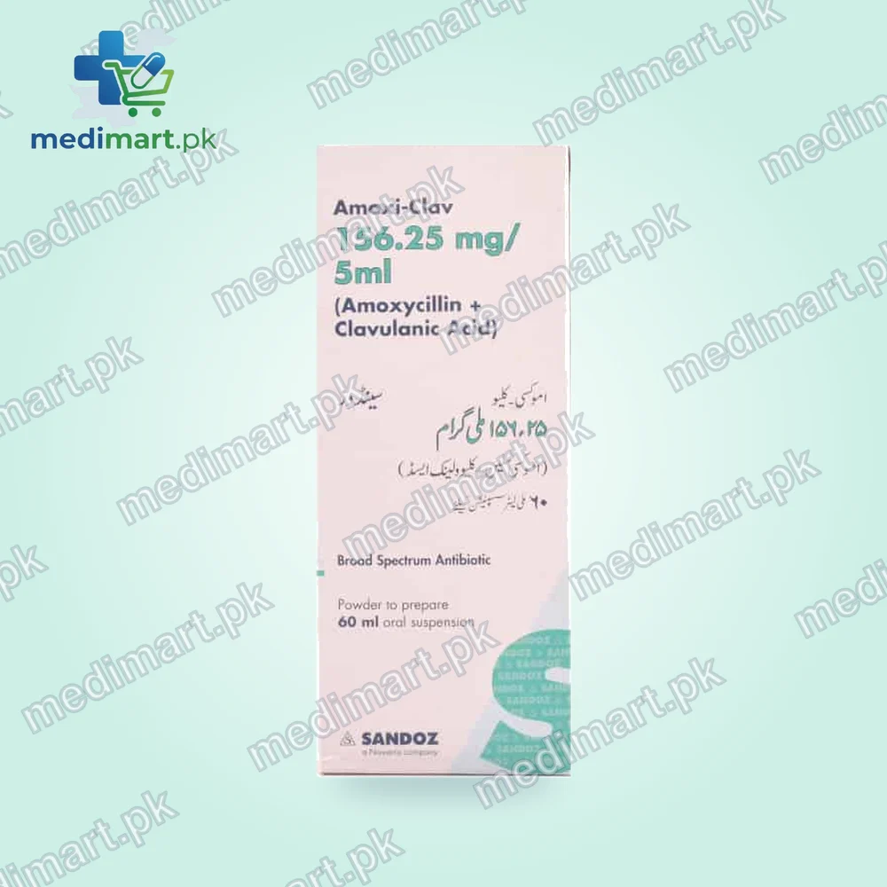 AMOXICLAVE 156.25MG/5ML SYRUP