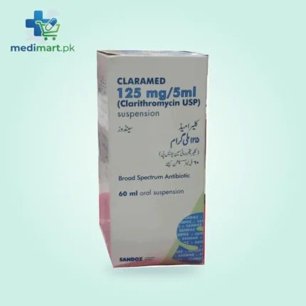 CLARAMED 125MG SUSP 60ML