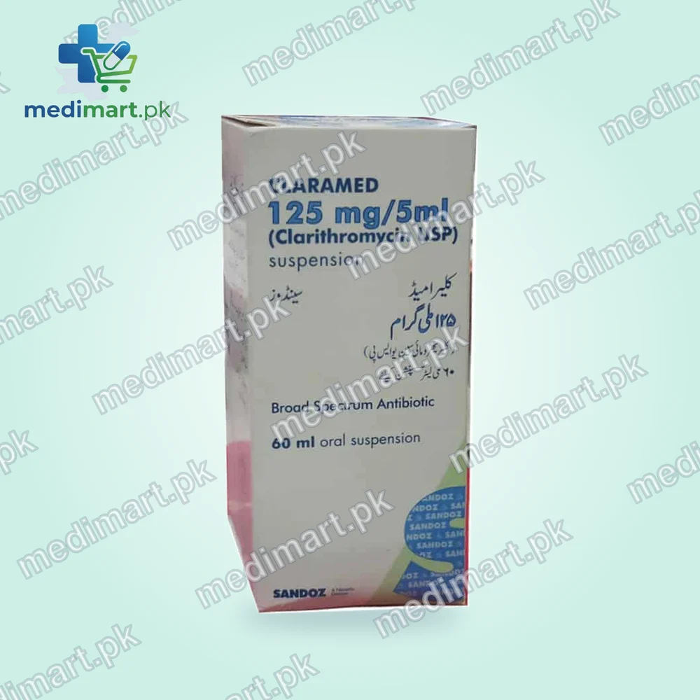 CLARAMED 125MG SUSP 60ML CLARAMED 125MG SUSP 60ML