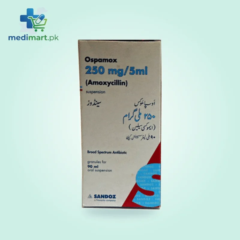 OSPAMOX 250MG/5ML 90 ML