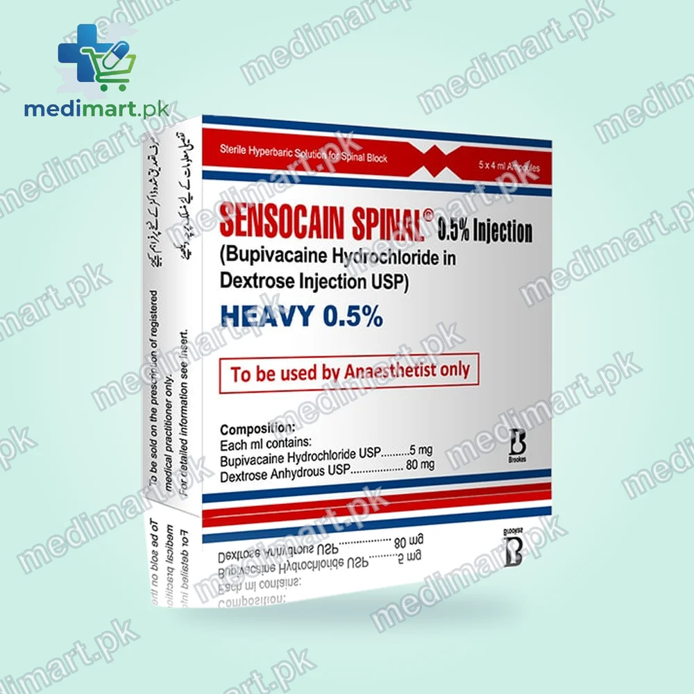 SENSOCAIN SPINAL INJECTION 0.75%