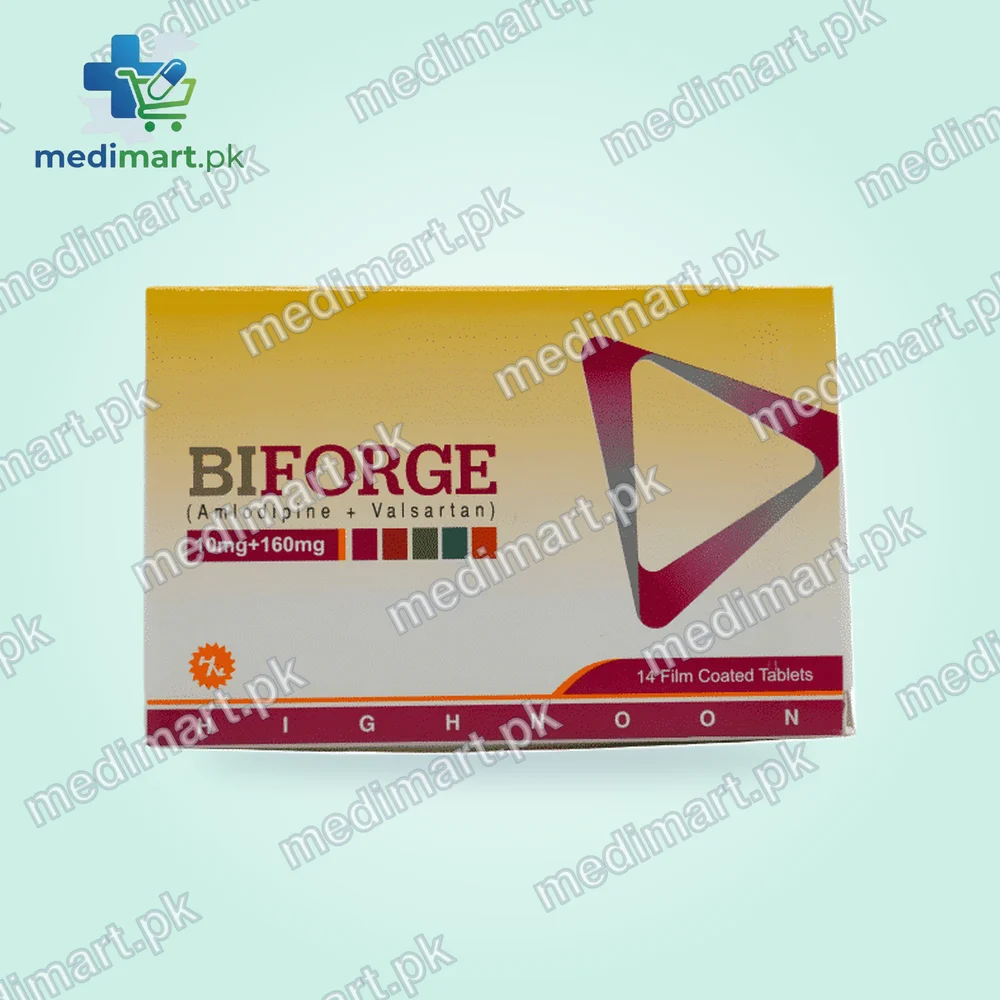 BIFORGE 10/160 TABLETS 30S