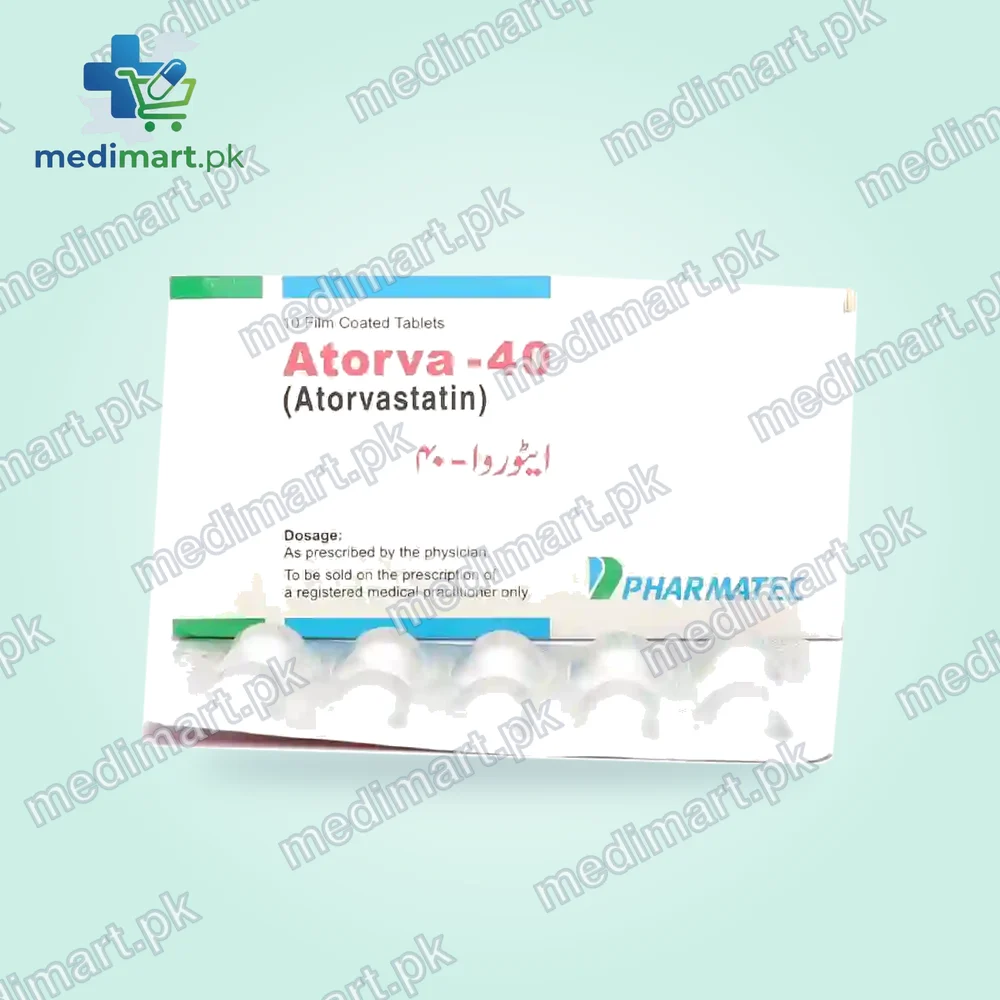 ATORVA 40MG TABLETS 20S