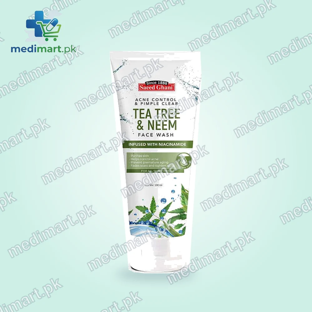 SAEED GHANI TEA TREE & NEEM FACE WASH