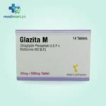 GLAZITA M 50/500MG TABLET 14S