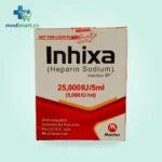 INHIXA 25000IU/5ML INJECTION