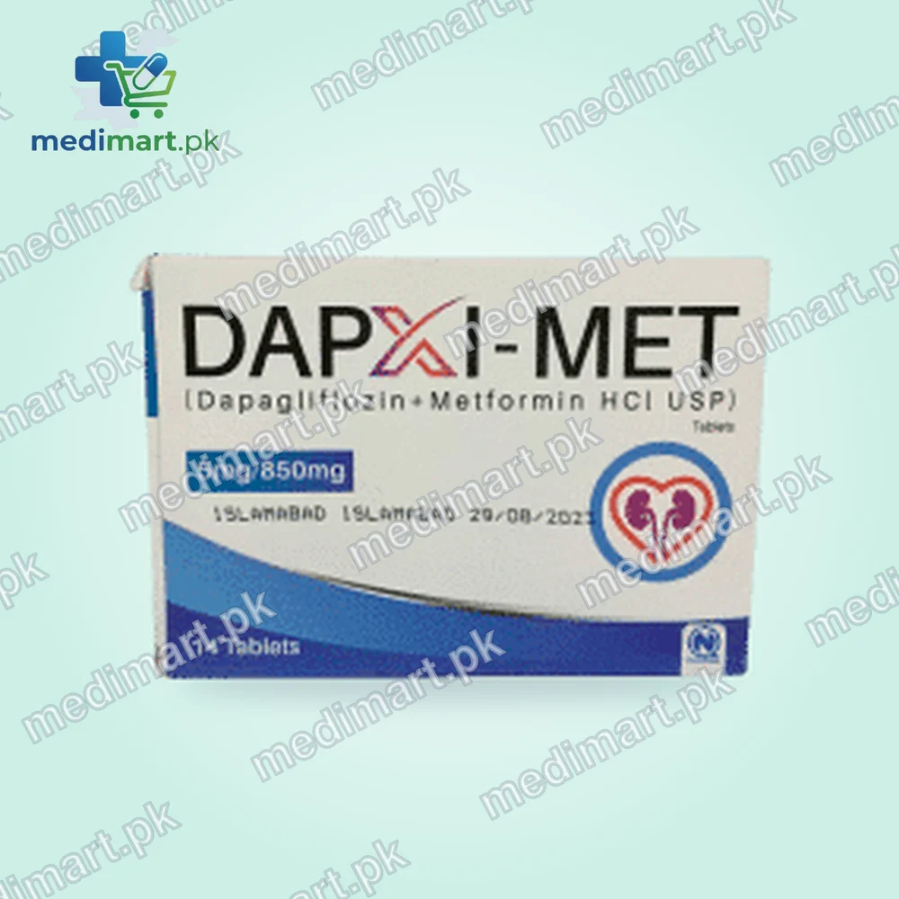 DAPXI MET 5/850MG TABLET 14S DAPXI MET 5/850MG TABLET 14S