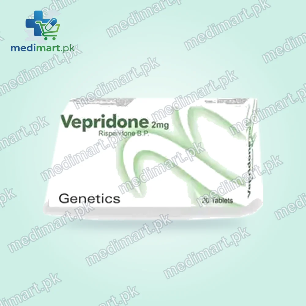 VEPRIDONE 2MG TABLET 20S