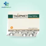 TAGIPMET 50/1000MG 20S