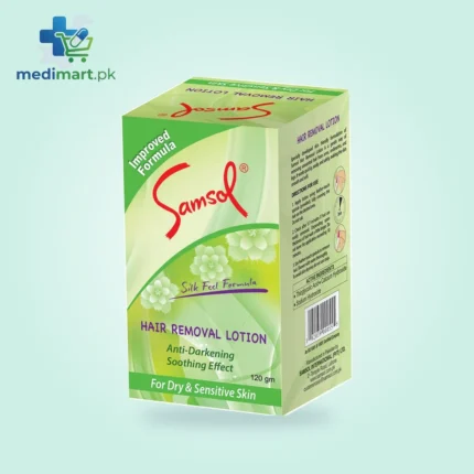 SAMSOL HAIR REMOVAL LOTION DRY&SENSTIVE SKIN