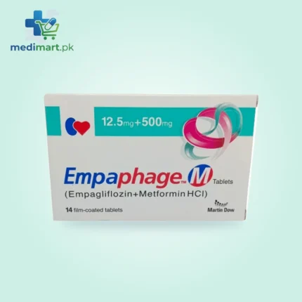 EMPAPHAGE M 12.5/500MG 14S