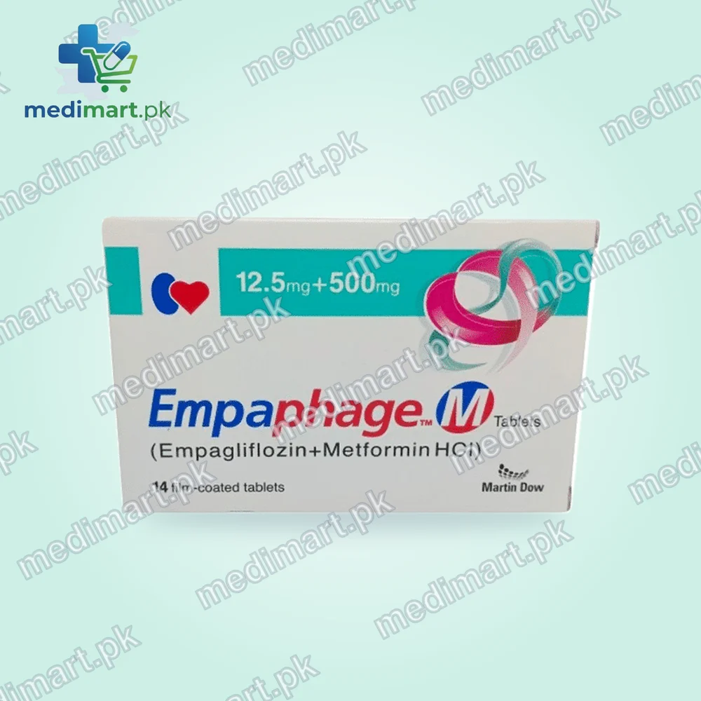 EMPAPHAGE M 12.5/500MG 14S