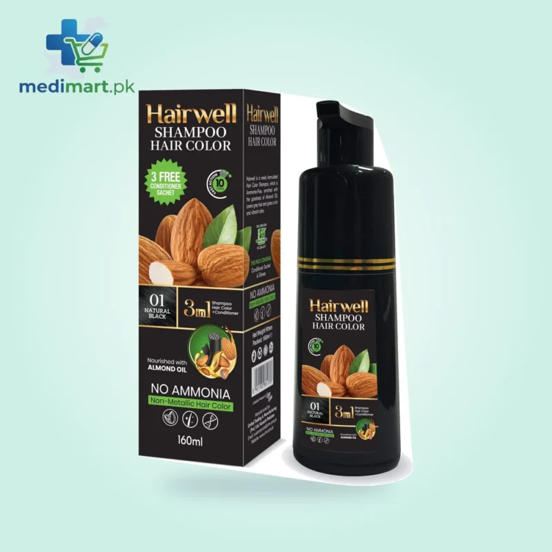 HAIR WELL SHAMPOO PLUS COLOR