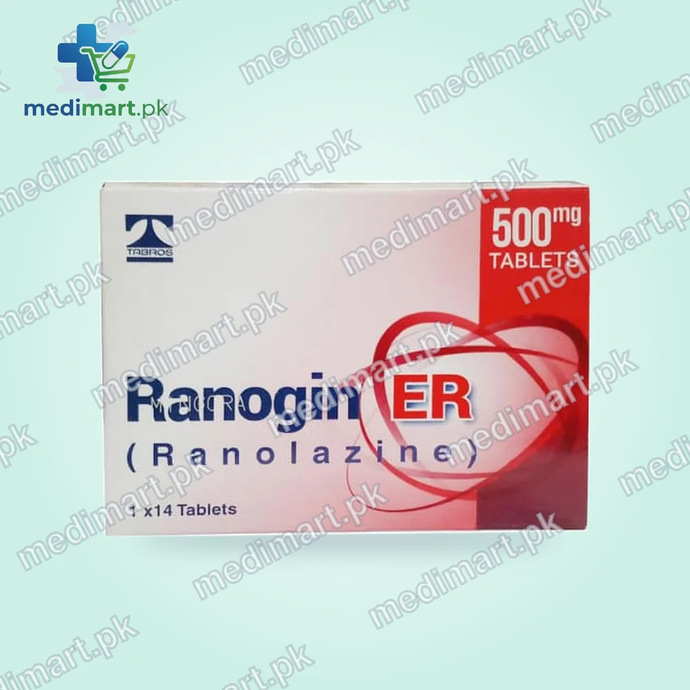 Ranogin ER 500mg Tablet 14s Ranogin ER 500mg Tablet 14s
