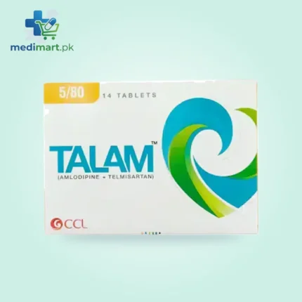 TALAM 5/80 MG TABLET 14S