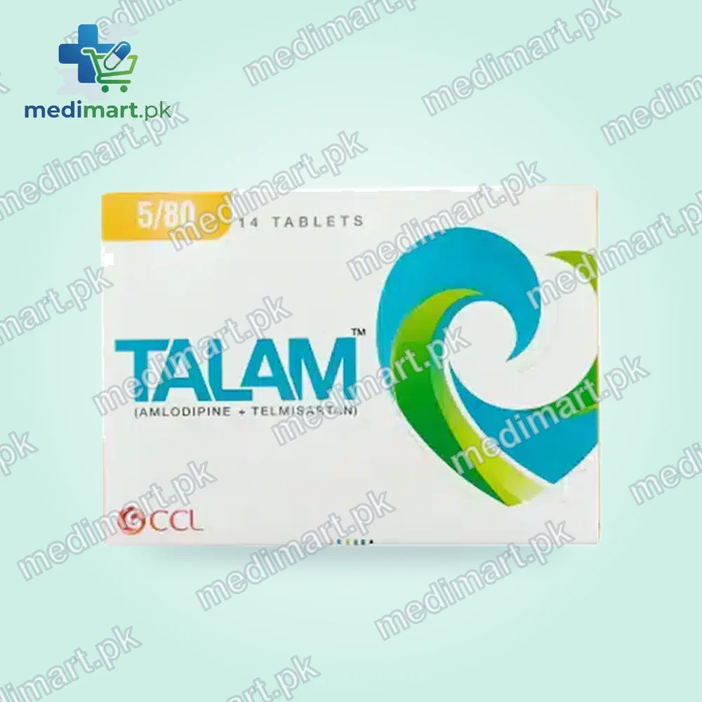 TALAM 5/80 MG TABLET 14S TALAM 5/80 MG TABLET 14S