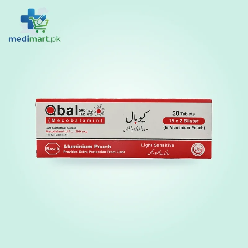 QBAL 500MCG TABLET 60S