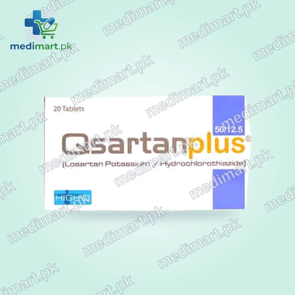 Qsartan Plus 50/12.5mg Tablets Qsartan Plus 50/12.5mg Tablets