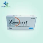 Zeenaryl 1mg Tablets 20s