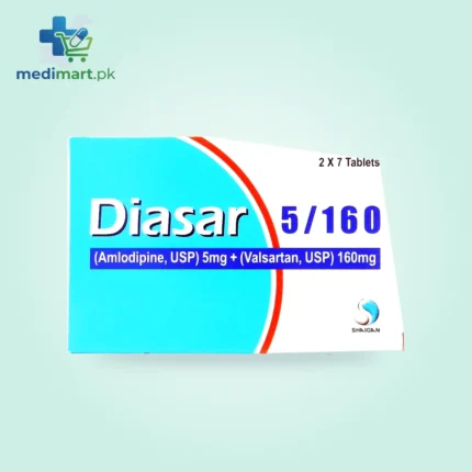 Diasar 5/160mg Tablets