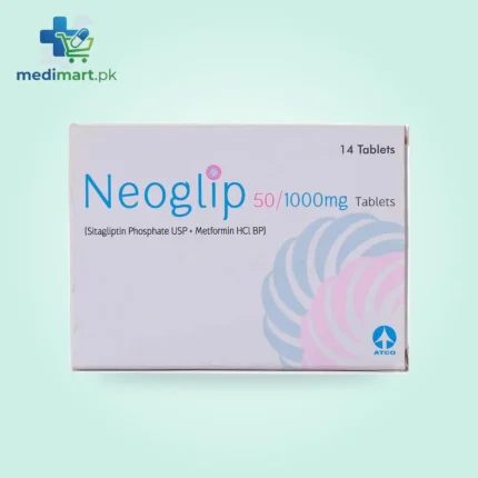 Neoglip Xr 50/1000mg Tablets 14s