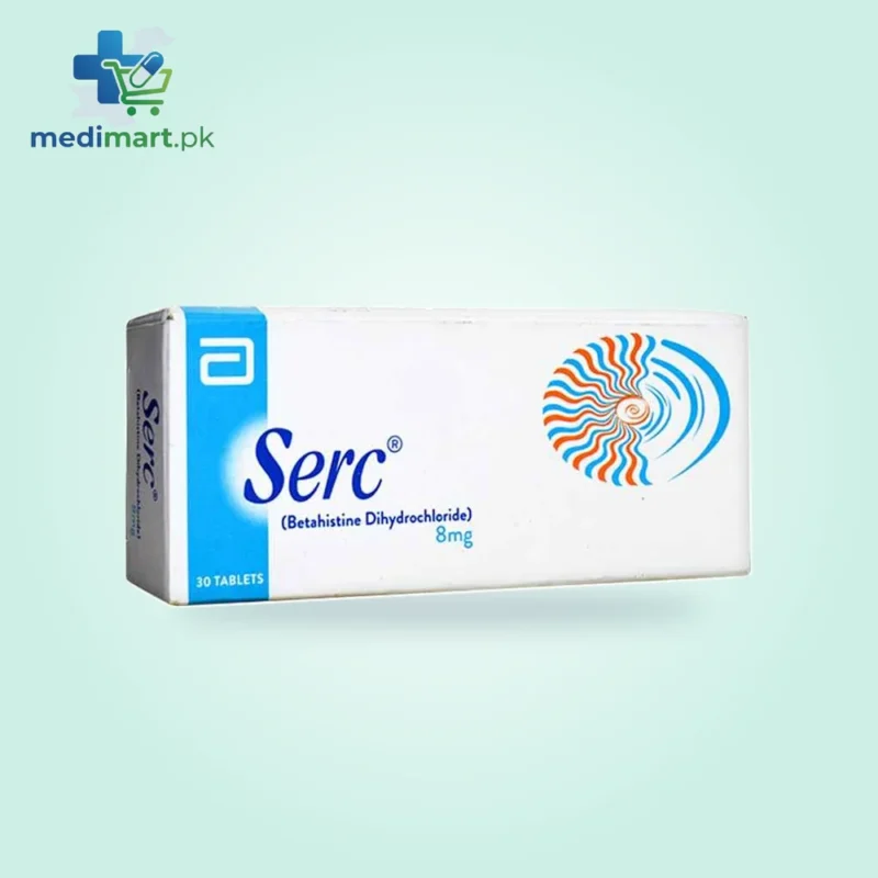 Serc Tablets 8mg