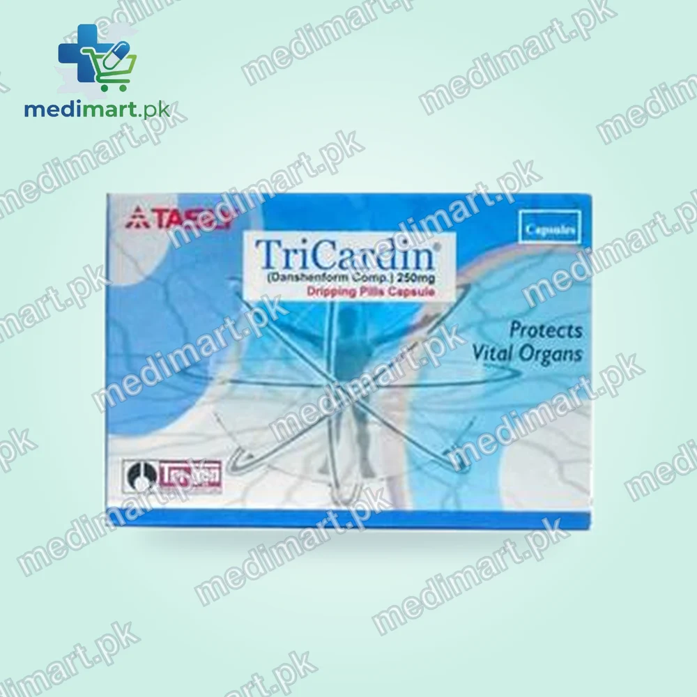 Tricardin Capsules 250mg Tricardin Capsules 250mg