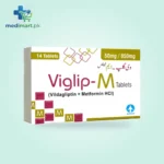 Viglip M 50/850mg Tablets