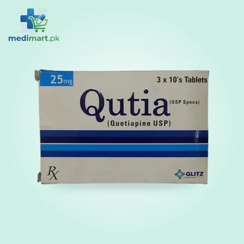 Qutia 25Mg 30 Tablets