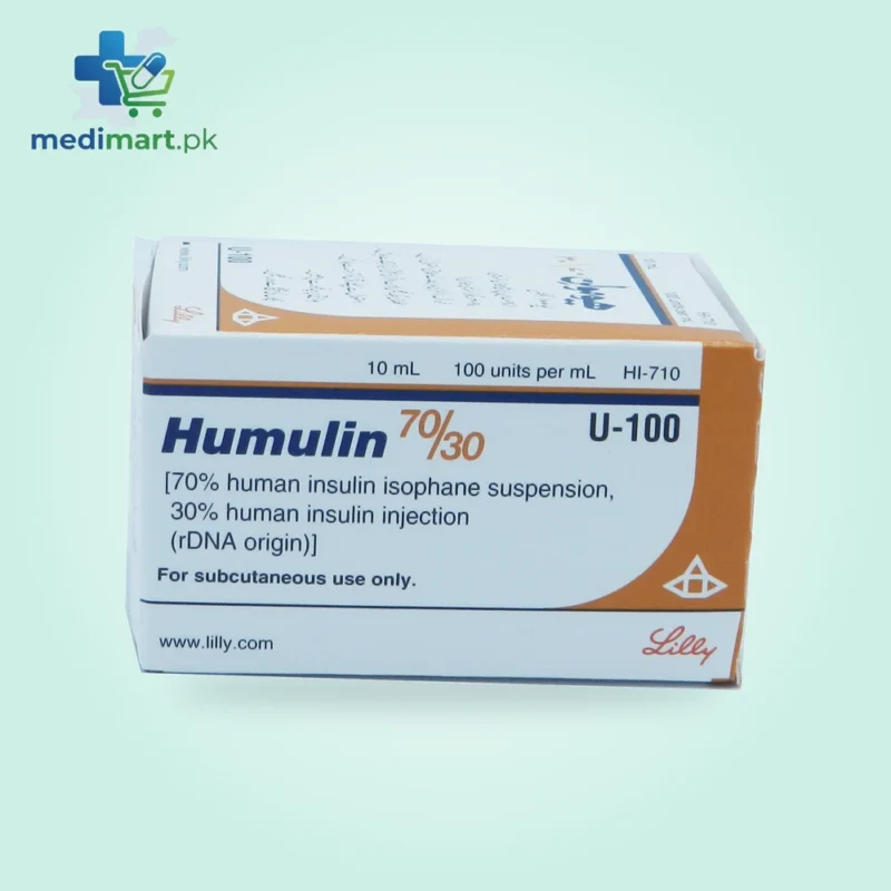 Humulin 70/30 Vial Inj Rate