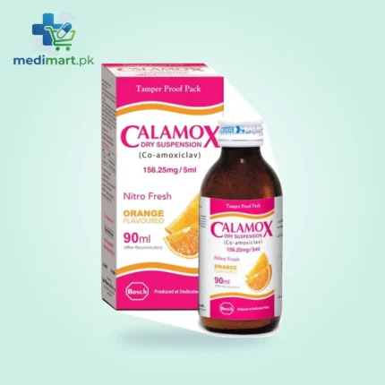 Calamox Suspension 156mg 100ml Syrup