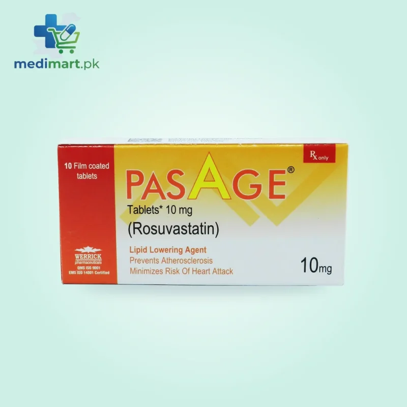 Pasage 10mg Tablets